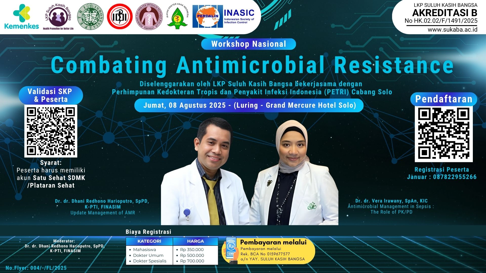 Workshop: Combating Antimicrobial Resistance Angkatan 1