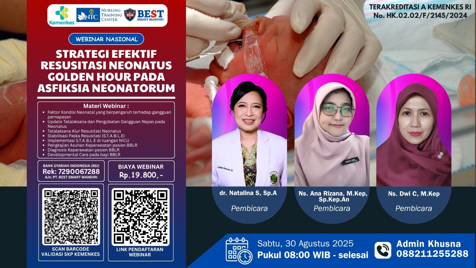STRATEGI EFEKTIF RESUSITASI NEONATUS: GOLDEN HOUR PADA ASFIKSIA NEONATORUM Angkatan 2