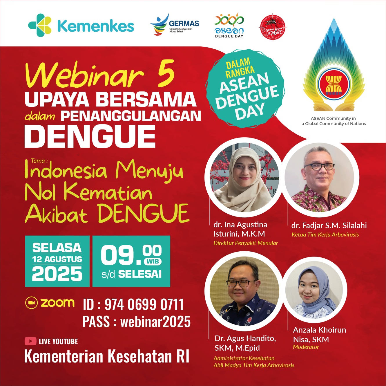 UPAYA BERSAMA DALAM PENANGGULANGAN DENGUE (DBD)