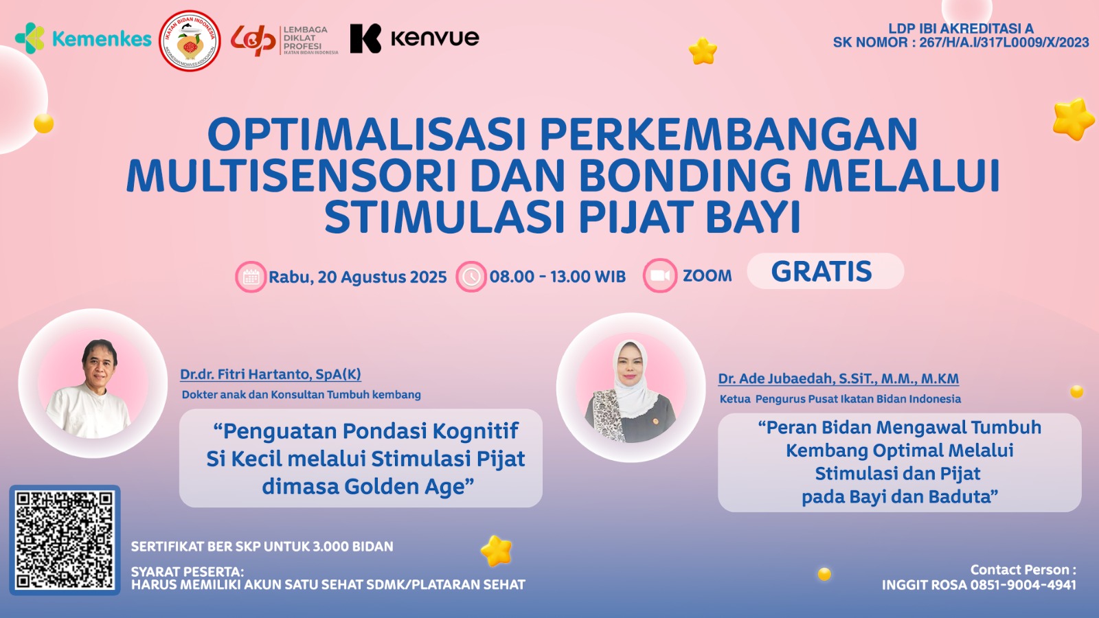  Optimalisasi Perkembangan Multisensori dan Bonding bayi Melalui Stimulasi Pijat  Angkatan 4 Angkatan 4