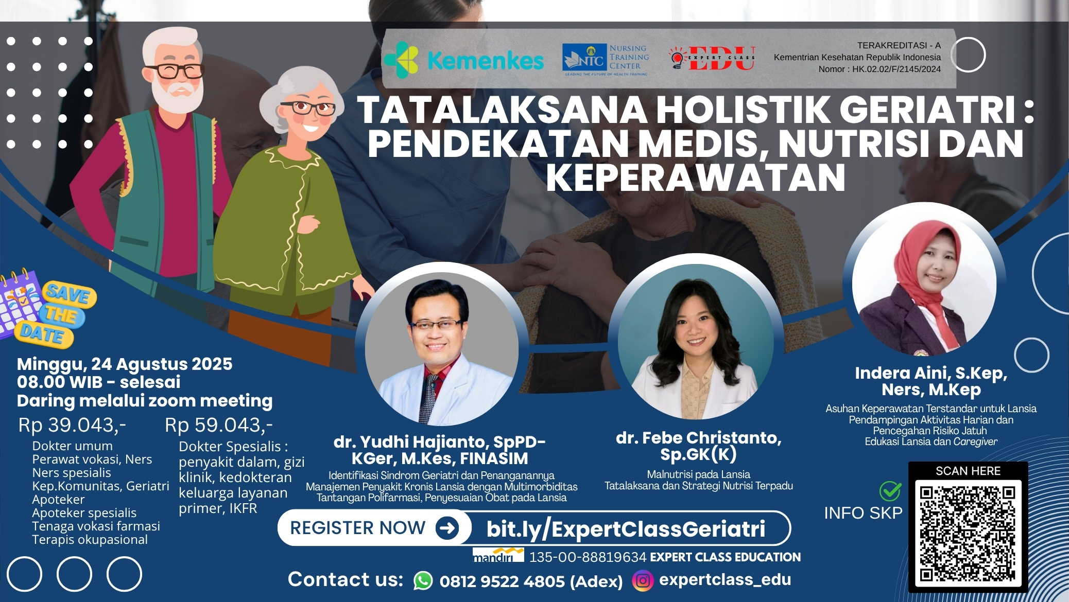 Tatalaksana Holistik Geriatri: Pendekatan Medis, Nutrisi dan Keperawatan Angkatan 1