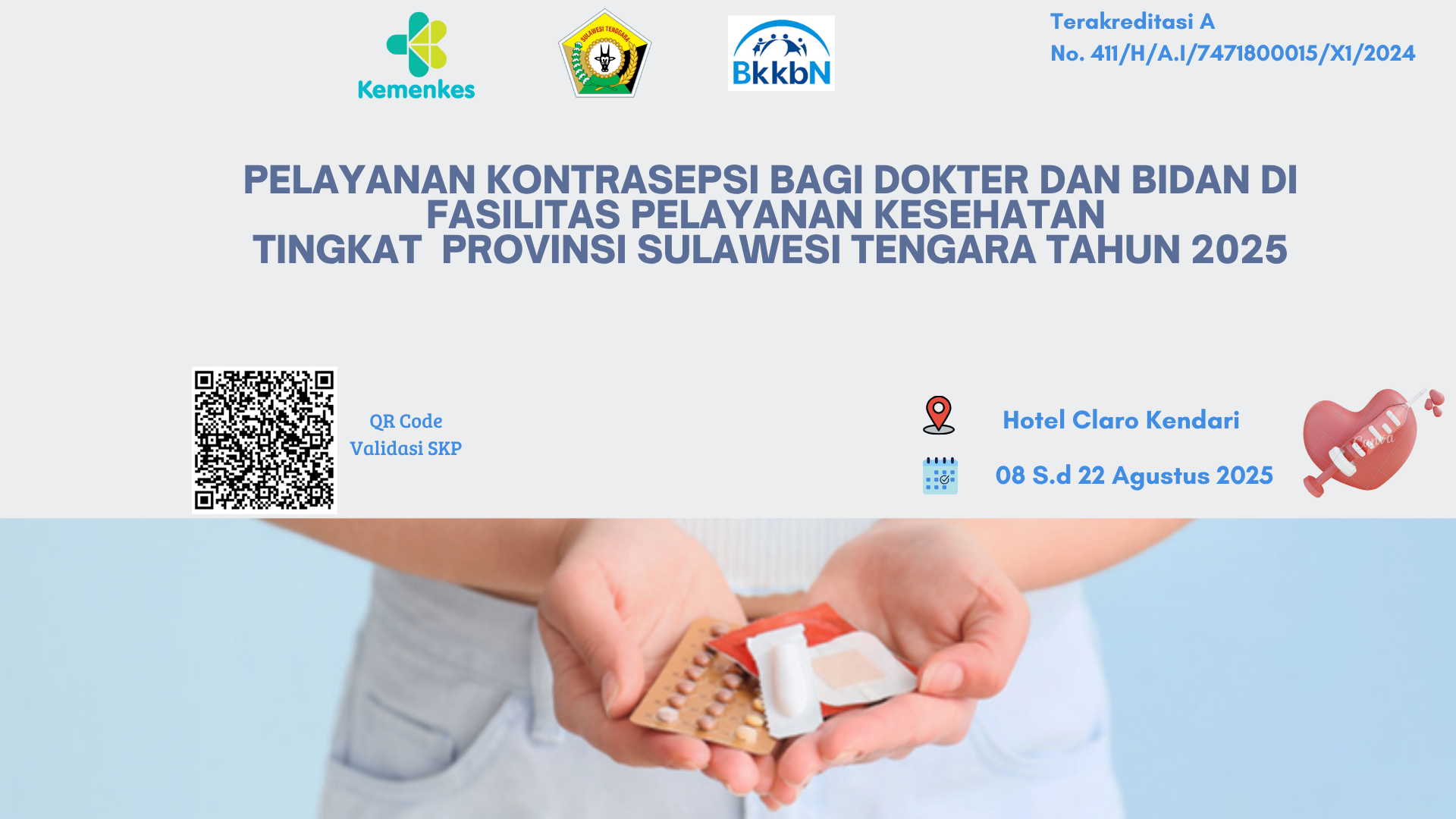 Pelatihan Pelayanan Kontrasepsi bagi Dokter dan Bidan di Fasilitas Pelayanan Kesehatan Angkatan 1