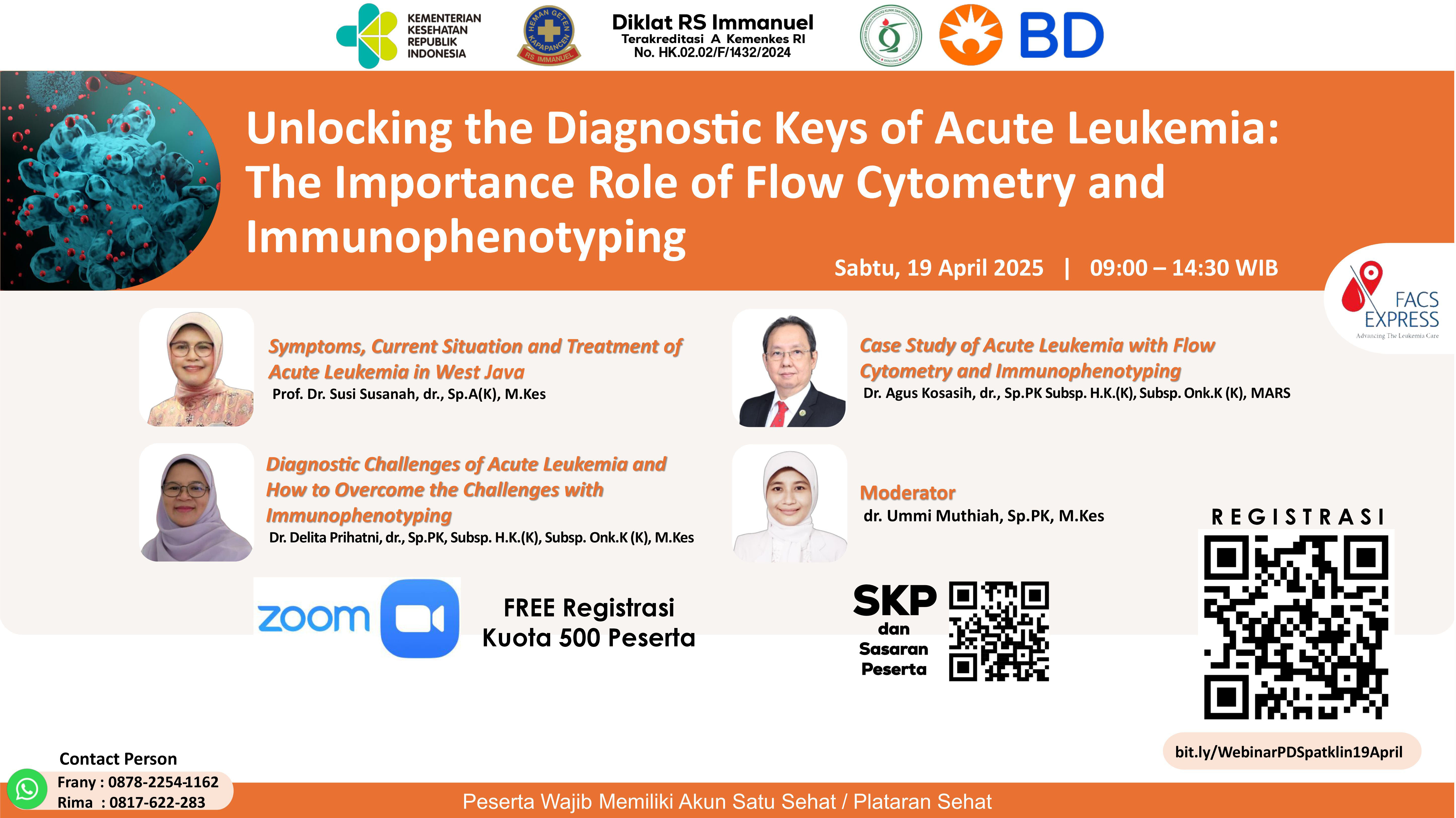 Unlocking the Diagnostic Keys of Acute Leukemia : The Importance Role of Flow Cytometry and Immunophenotyphing Angkatan 1