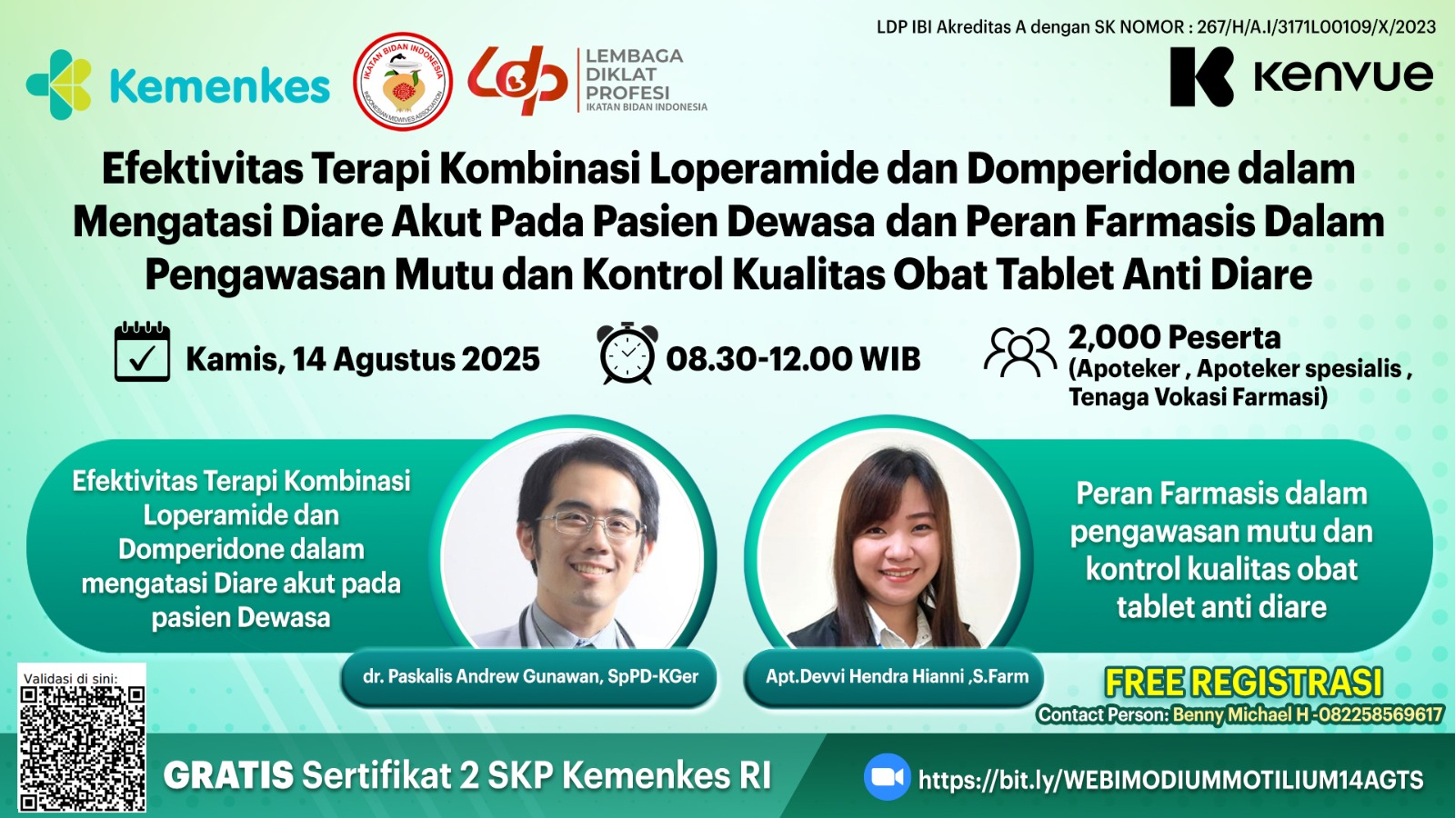 Efektivitas Terapi Kombinasi Loperamide dan Domperidone    dalam mengatasi Diare akut pada pasien Dewasa dan peran Farmasis    dalam pengawasan mutu dan kontrol kualitas obat tablet anti diare Angkatan 1