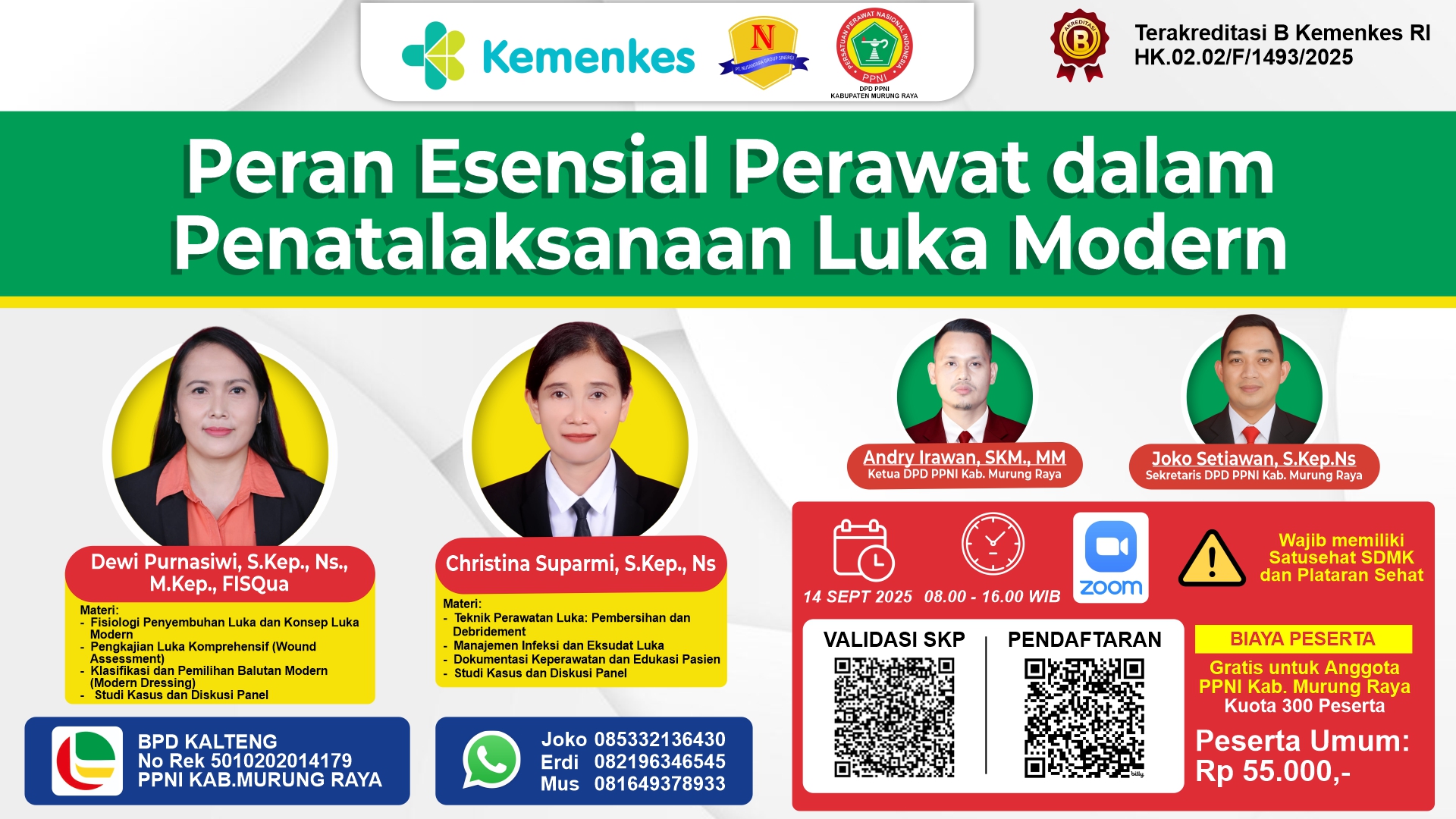 Peran Esensial Perawat dalam Penatalaksanaan Luka Modern Angkatan 1