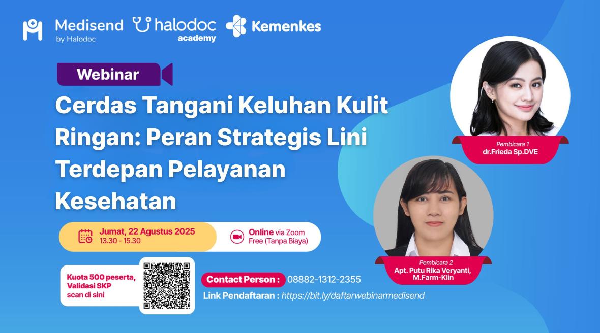 Tatalaksana Infeksi Kulit dan Peran Apoteker Dalam Edukasi & Pemilihan Obat Terkait Infeksi Kulit. Angkatan 1