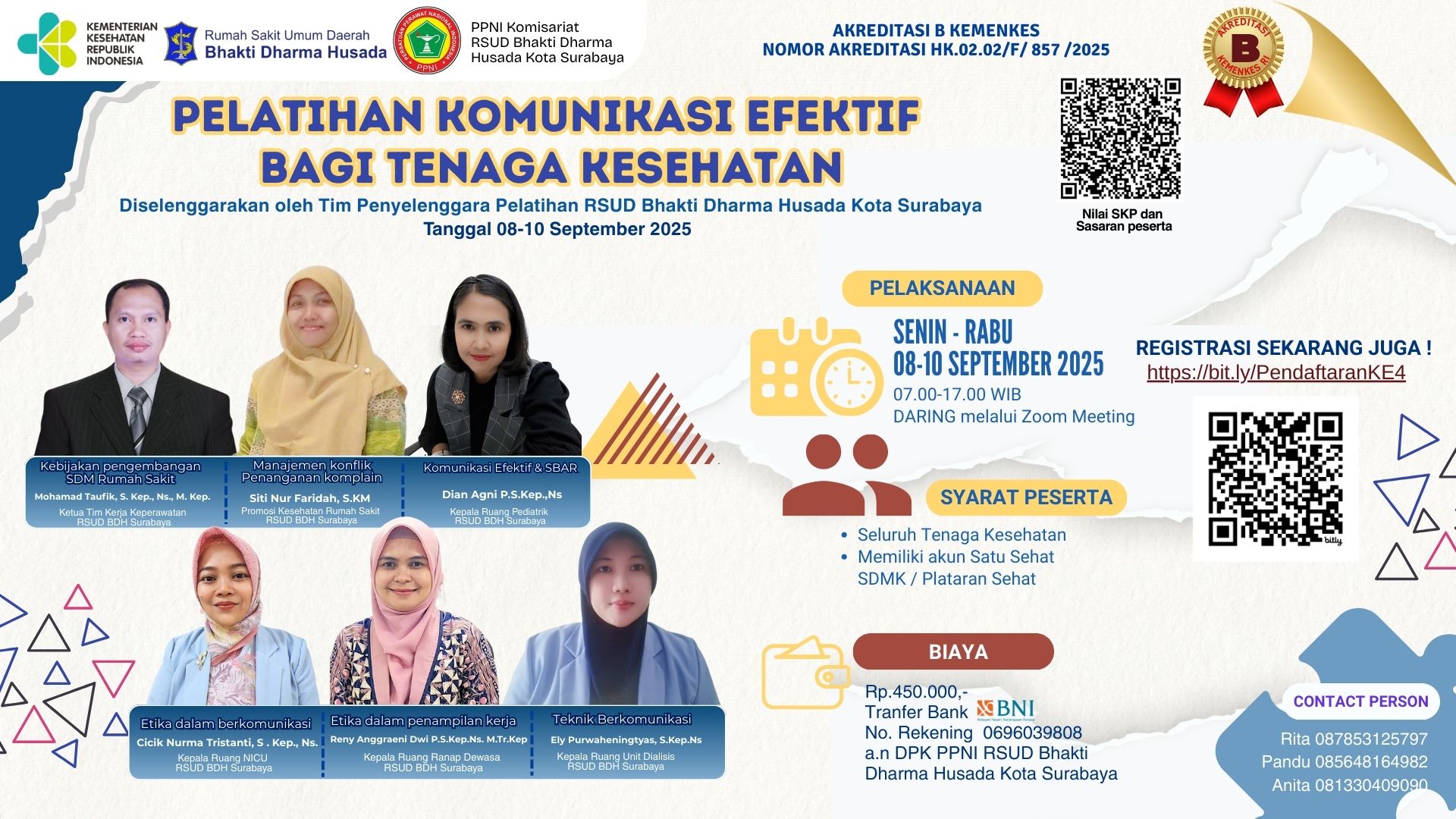 Pelatihan Komunikasi Efektif bagi Tenaga Kesehatan Angkatan 4