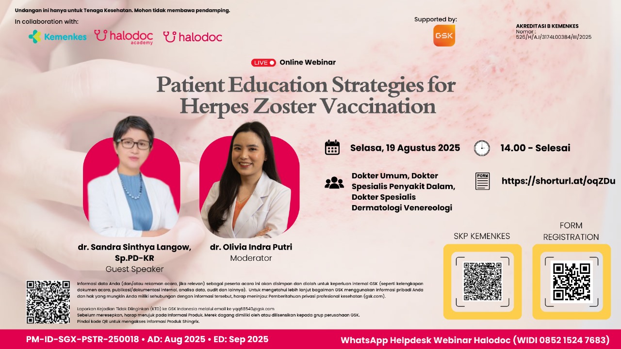 Patient Education Strategies for Herpes Zoster Vaccination Angkatan 2