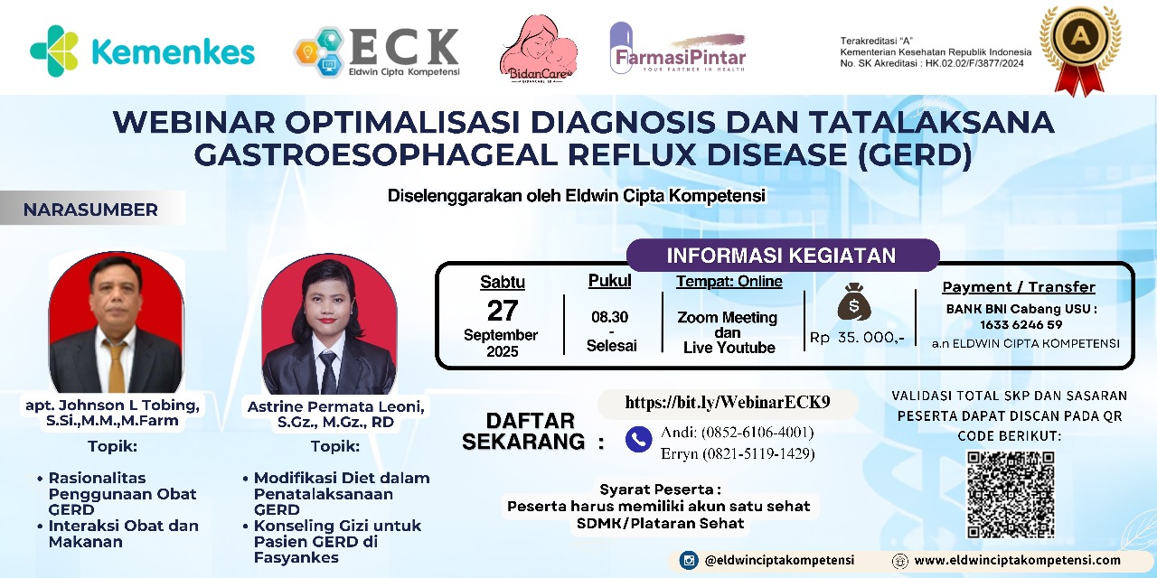 Optimalisasi Diagnosis dan Tatalaksana Gastroesophageal Reflux Disease (GERD) Angkatan 1