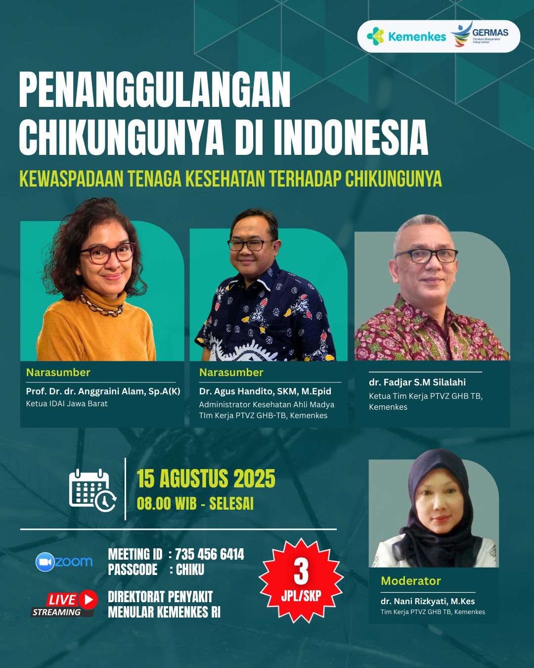 Webinar Penanggulangan Chikungunya