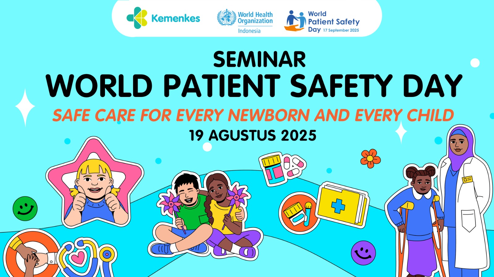 Seminar dalam Rangka Hari Keselamatan Pasien Sedunia Tahun 2025 Angkatan 1