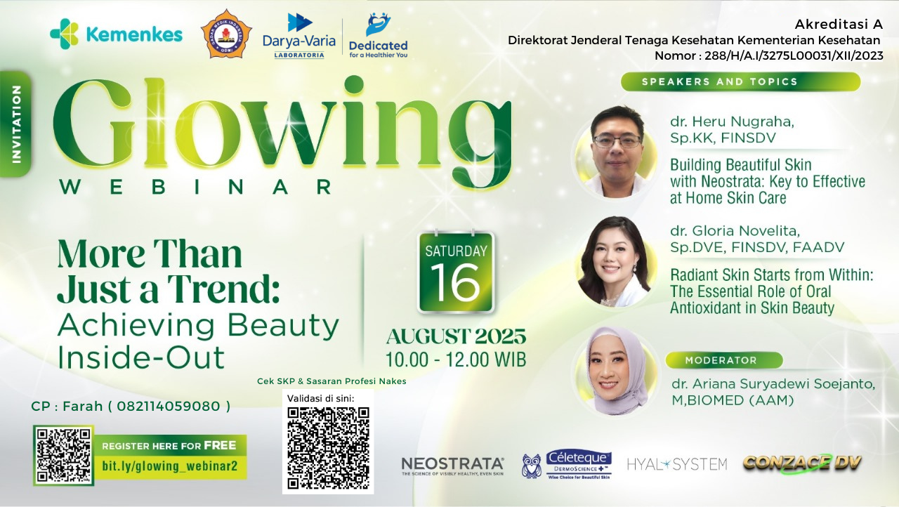 Webinar Glowing Weekend More Than Just A Trend : Achieving Beauty Inside-Out Angkatan 1