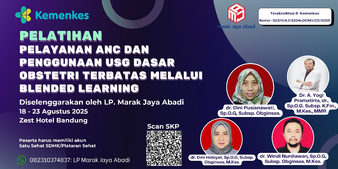 Pelatihan Pelayanan ANC dan Penggunaan USG Dasar Obstetri Terbatas Melalui Blended Learning Angkatan 1