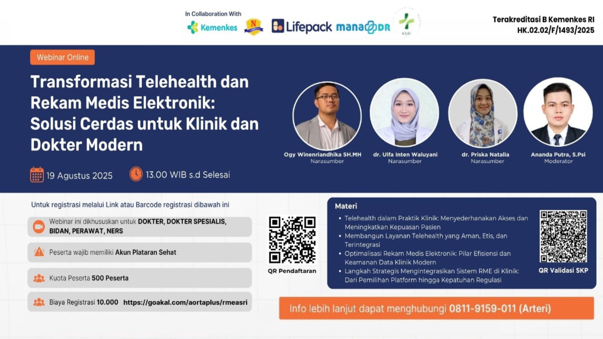 Transformasi Telehealth dan Rekam Medis Elektronik: Solusi Cerdas untuk Klinik dan Dokter Modern Angkatan 1