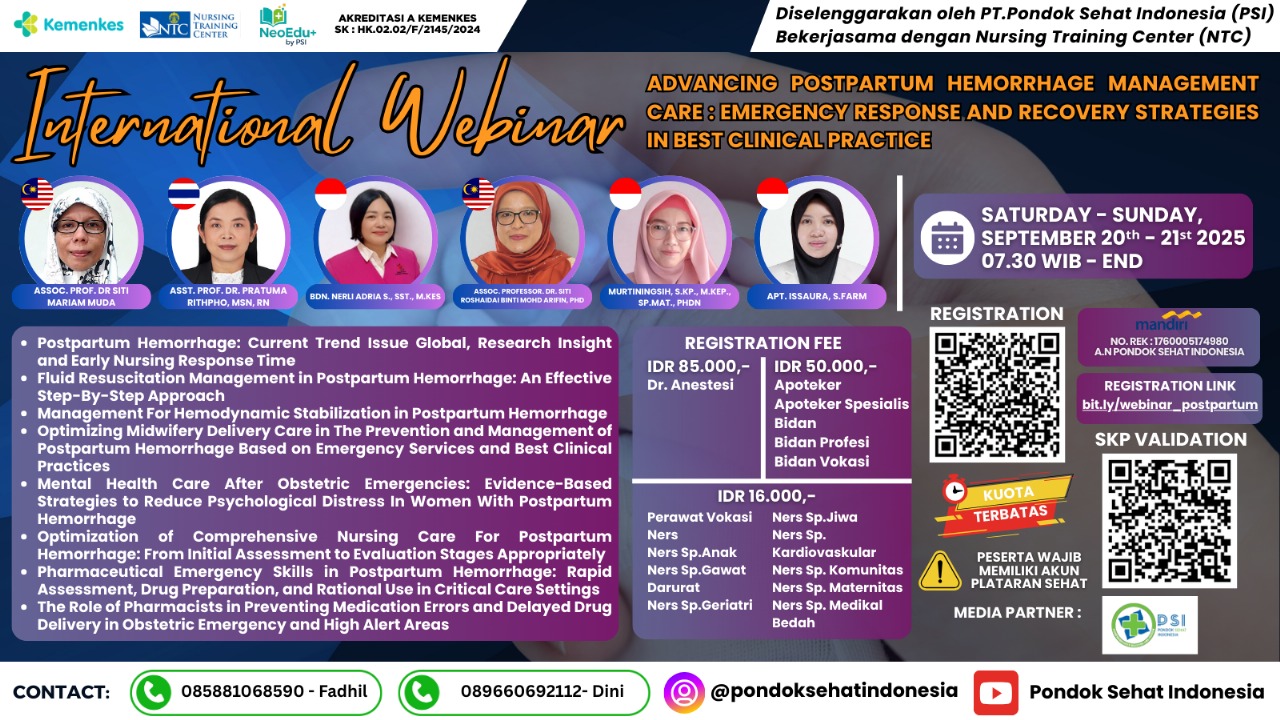 Advancing Postpartum Hemorrhage Management Care: Emergency Response and Recovery Strategies in Best Clinical Practice Angkatan 1