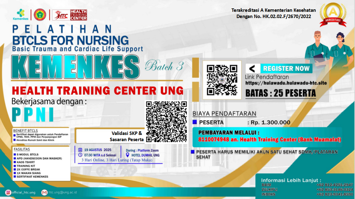 Pelatihan Basic Trauma Cardiac Life Support (BTCLS) Angkatan 86