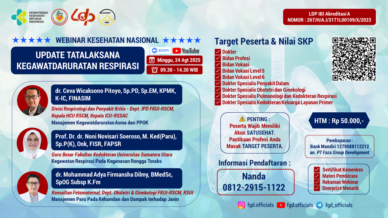 UPDATE TATALAKSANA KEGAWATDARURATAN RESPIRASI Angkatan 1