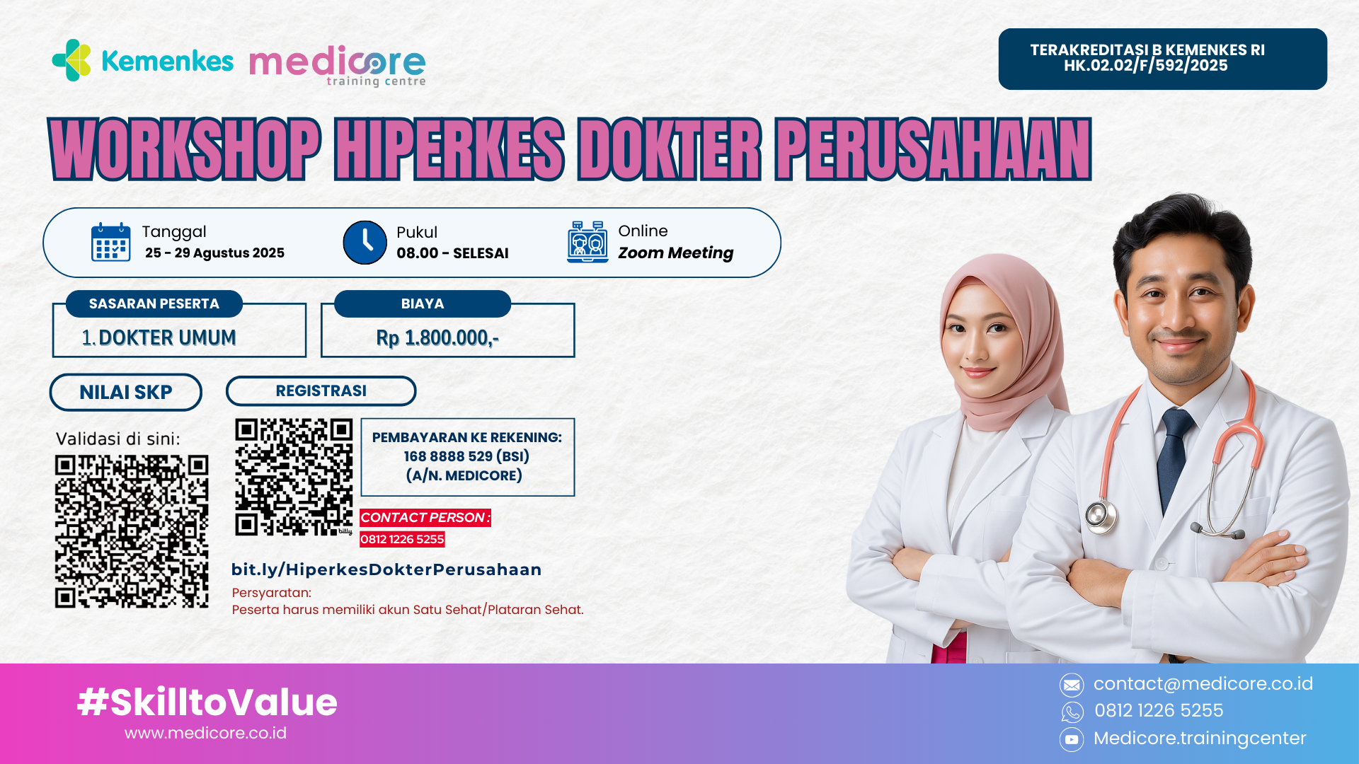 HIPERKES DOKTER PERUSAHAAN  Angkatan 1