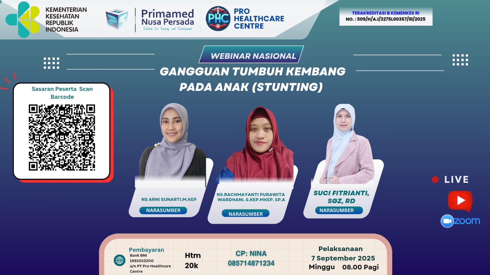 GANGGUAN TUMBUH KEMBANG PADA ANAK (STUNTING)  Angkatan 1