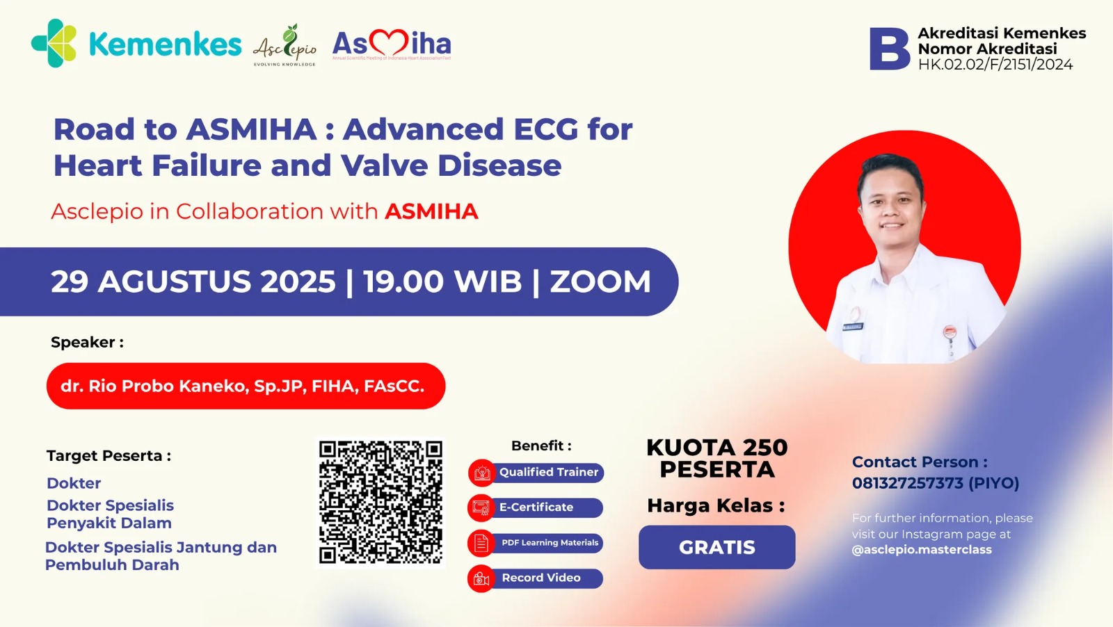 Road to ASMIHA : Advanced ECG for Heart Failure and Valve Disease Angkatan 1