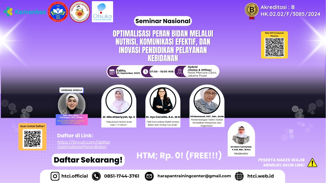 Optimalisasi Peran Bidan melalui Nutrisi, Komunikasi Efektif, dan Inovasi Pendidikan Pelayanan Kebidanan Angkatan 1