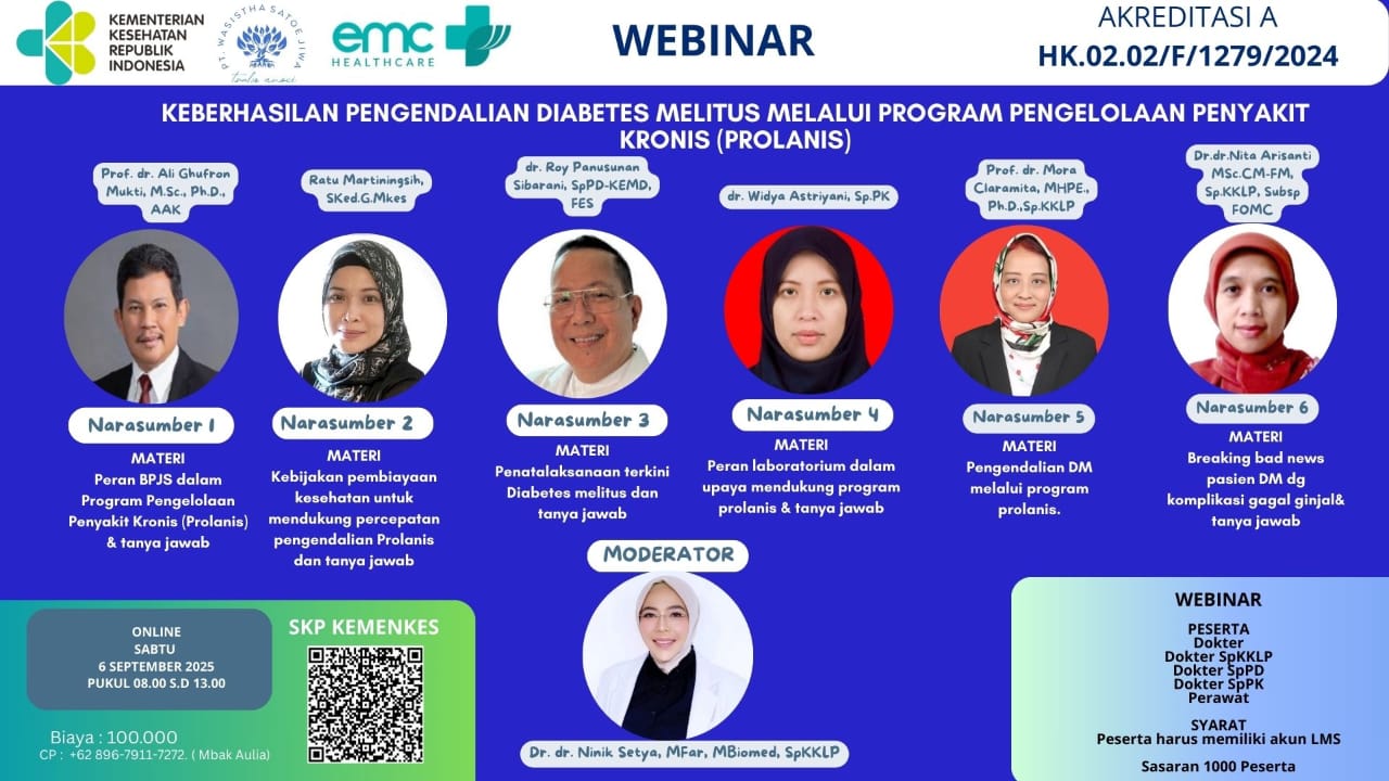 Keberhasilan Pengendalian Diabetes Melitus Melalui Program Pengelolaan Penyakit Kronis (PROLANIS) Angkatan 1