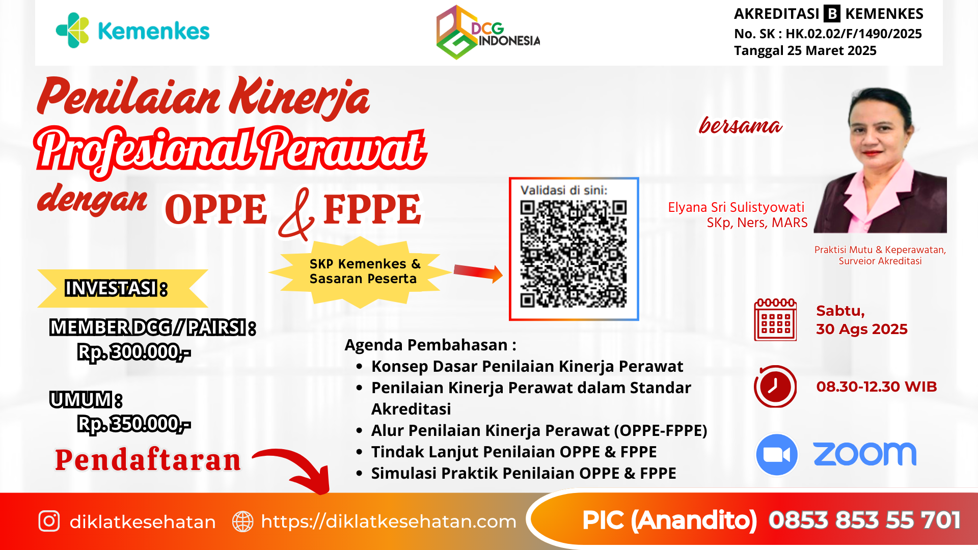 PENILAIAN KINERJA PROFESIONAL PERAWAT DENGAN METODE  OPPE (ON GOING PROFESSIONAL PRACTICE EVALUATION) DAN FPPE (FOCUSED PROFESSIONAL PRACTICE EVALUATION) Angkatan 1