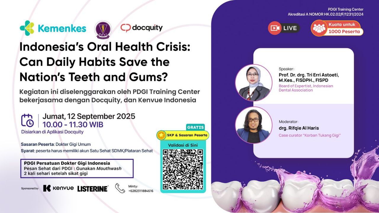 Indonesia’s Oral Health Crisis: Can Daily Habits Save the Nation’s Teeth and Gums? Angkatan 1