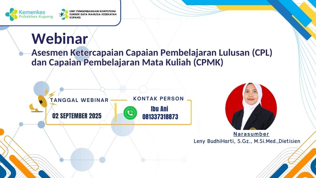 Webinar Asesmen Ketercapaian Capaian Pembelajaran Lulusan (CPL) dan Capaian Pembelajaran Mata Kuliah (CPMK)