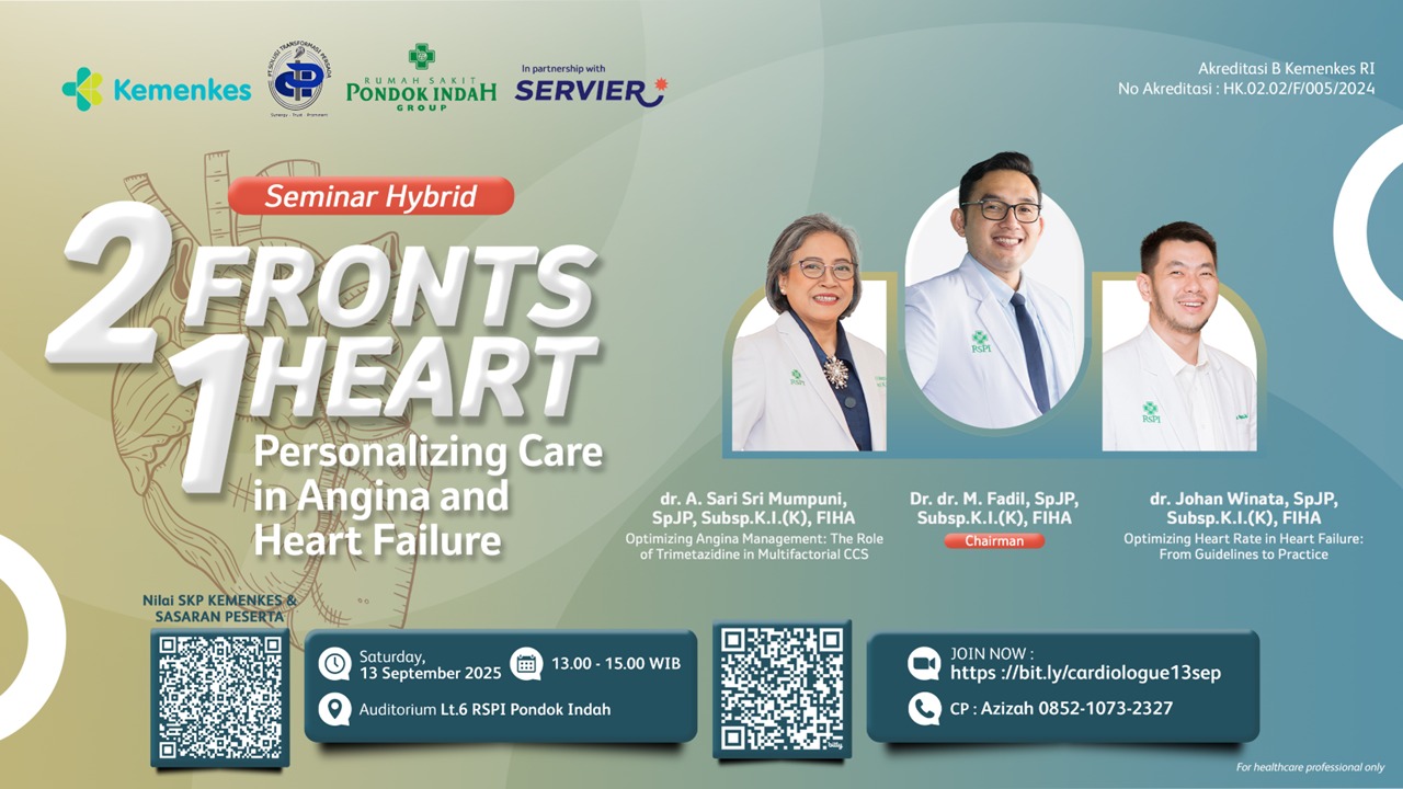 Seminar Two Fronts, One Heart: Personalizing in Angina and Heart Failure Angkatan 1
