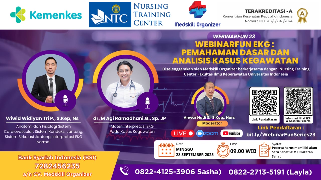 Webinarfun EKG : Pemahaman Dasar dan Analisis Kasus Kegawatan Angkatan 1