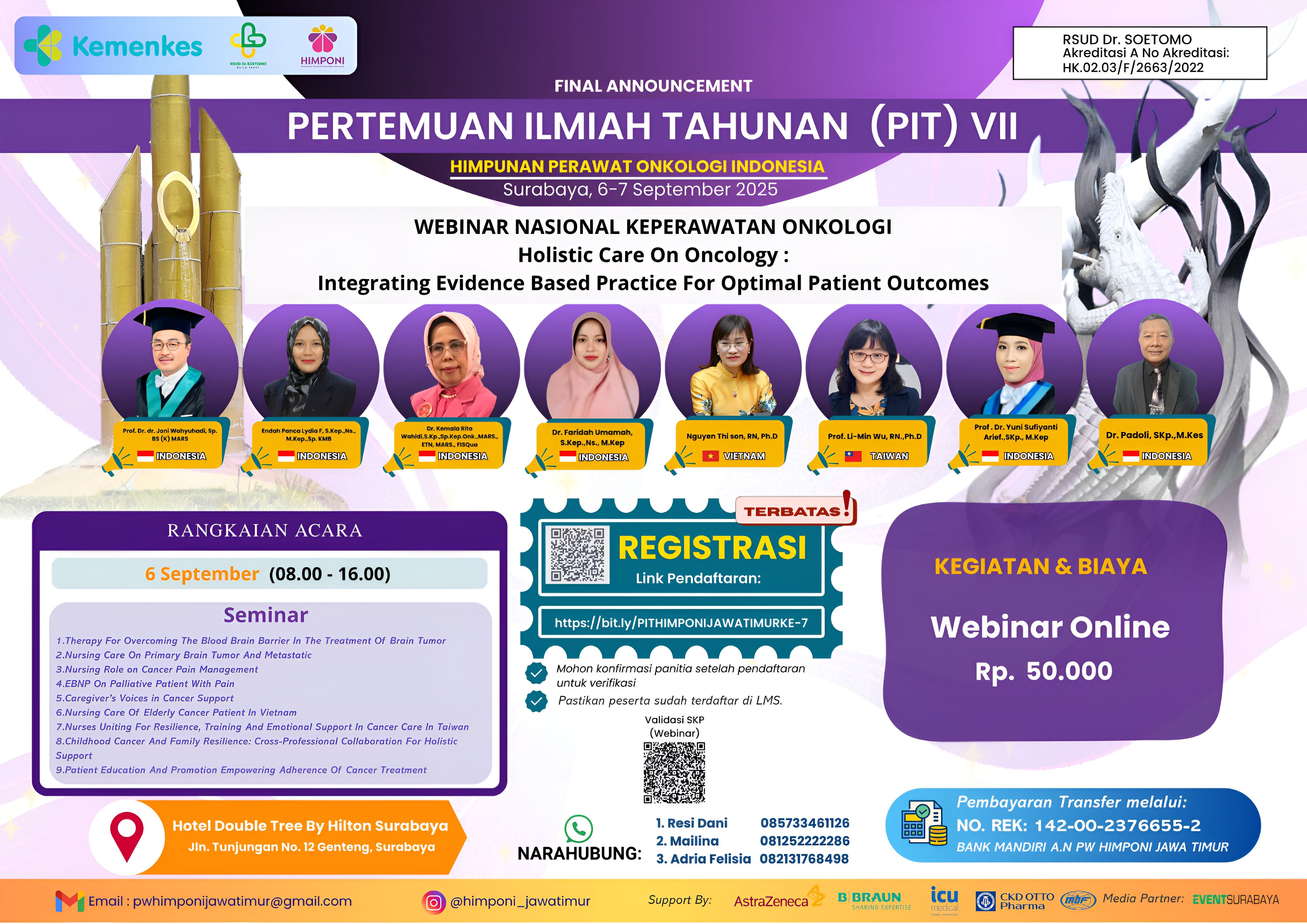 Holistic Care On Oncology: Integrating Evidence Based Practice For Patient Outcomes Angkatan 1