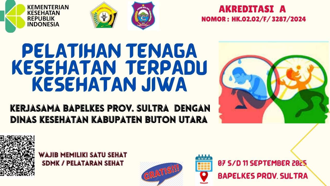 Pelatihan Tenaga Kesehatan Terpadu Kesehatan Jiwa Angkatan 1