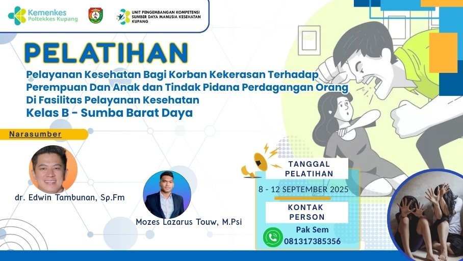 Pelatihan Pelayanan Kesehatan bagi Korban KTPA dan TPPO bagi Petugas Kesehatan Sumba Barat Daya - Kelas B