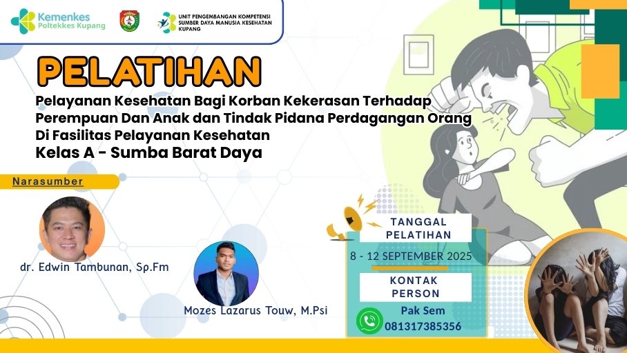 Pelatihan Pelayanan Kesehatan bagi Korban KTPA dan TPPO bagi Petugas Kesehatan  Sumba Barat Daya - Kelas A