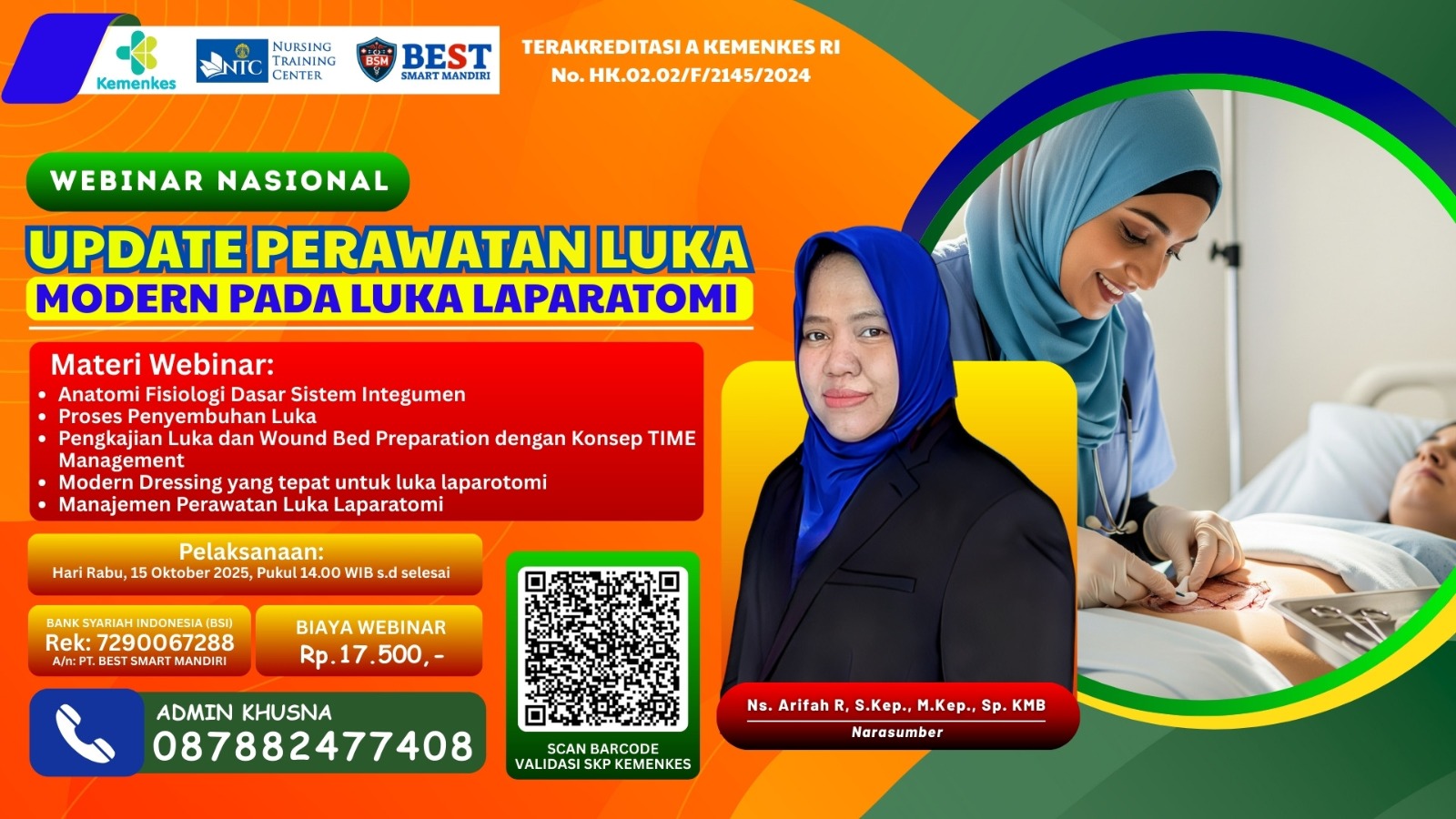 UPDATE PERAWATAN LUKA MODERN PADA LUKA LAPARATOMI Angkatan 1