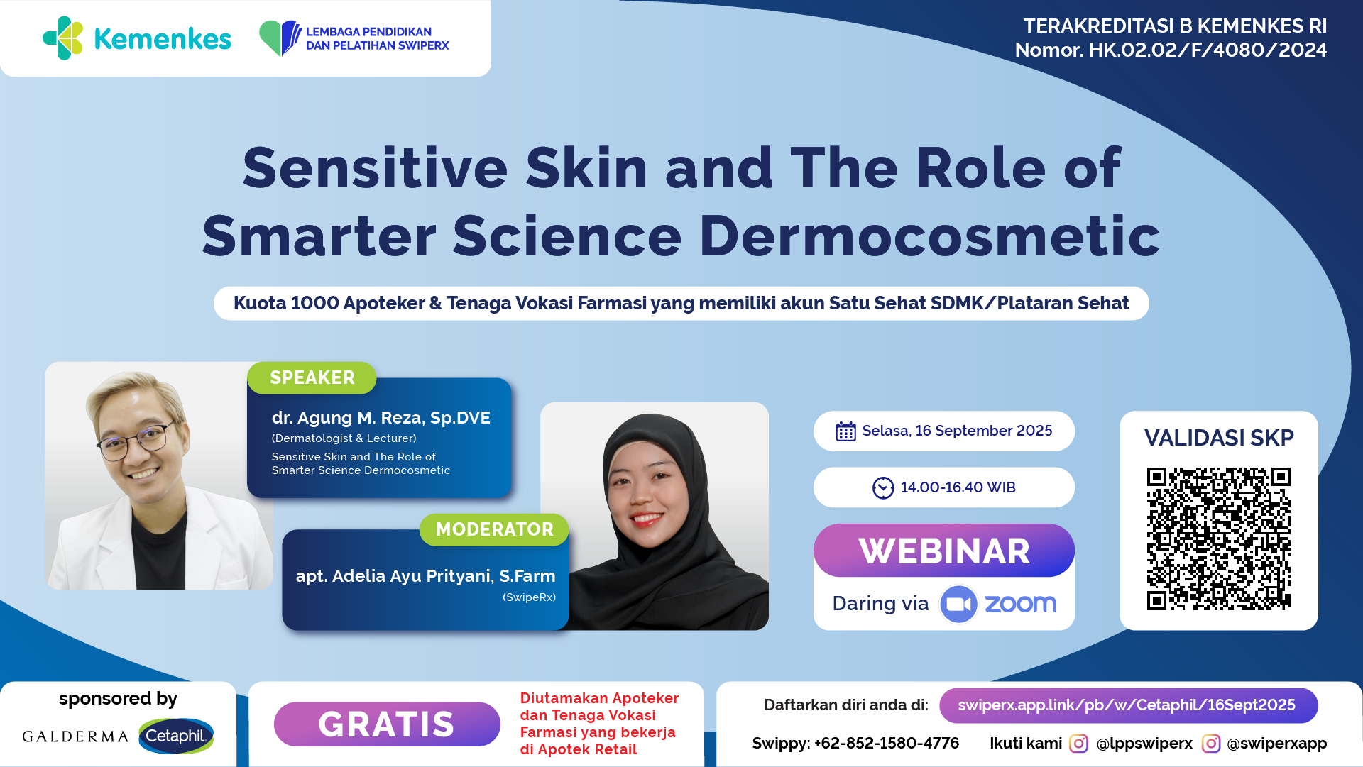 Sensitive Skin and The Role of Smarter Science Dermocosmetic  Angkatan 1