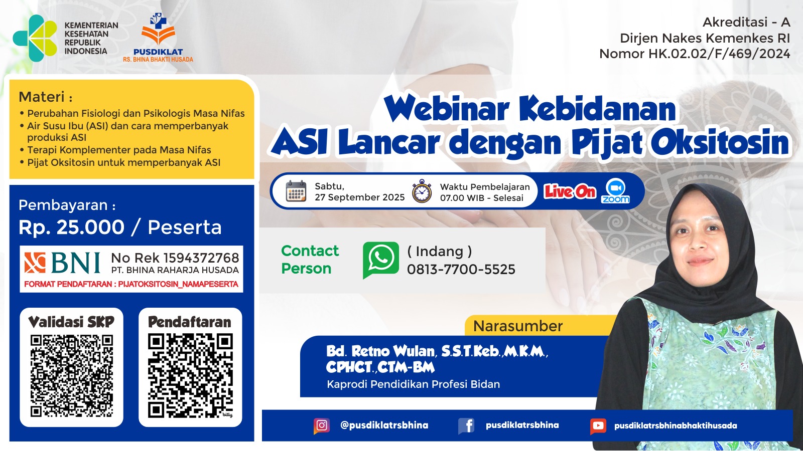 ASI Lancar dengan Pijat Oksitosin Angkatan 2