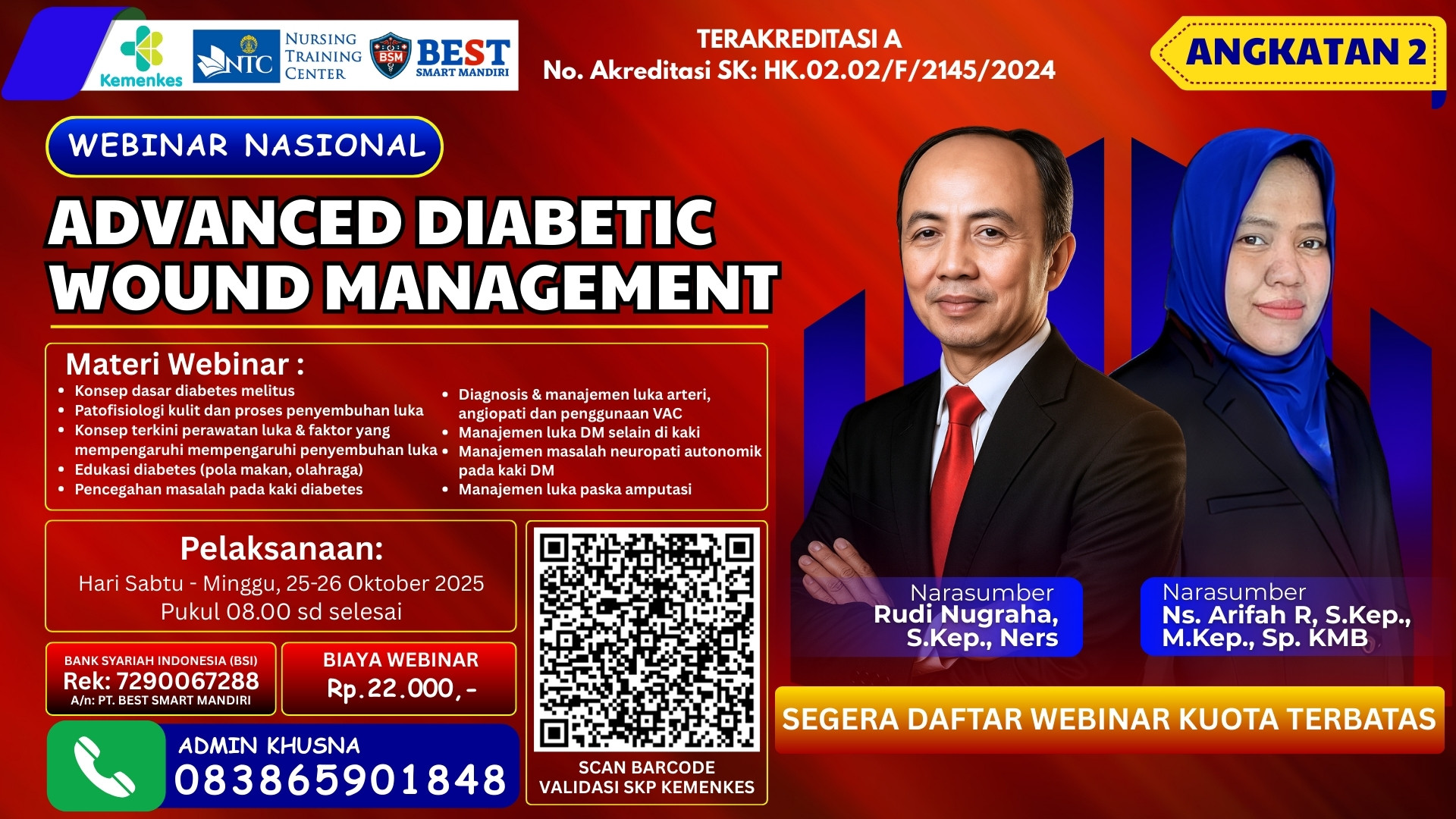 Advanced Diabetic Wound Management Angkatan 2