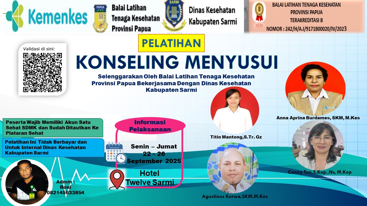 Pelatihan Konseling Menyusui Angkatan 6