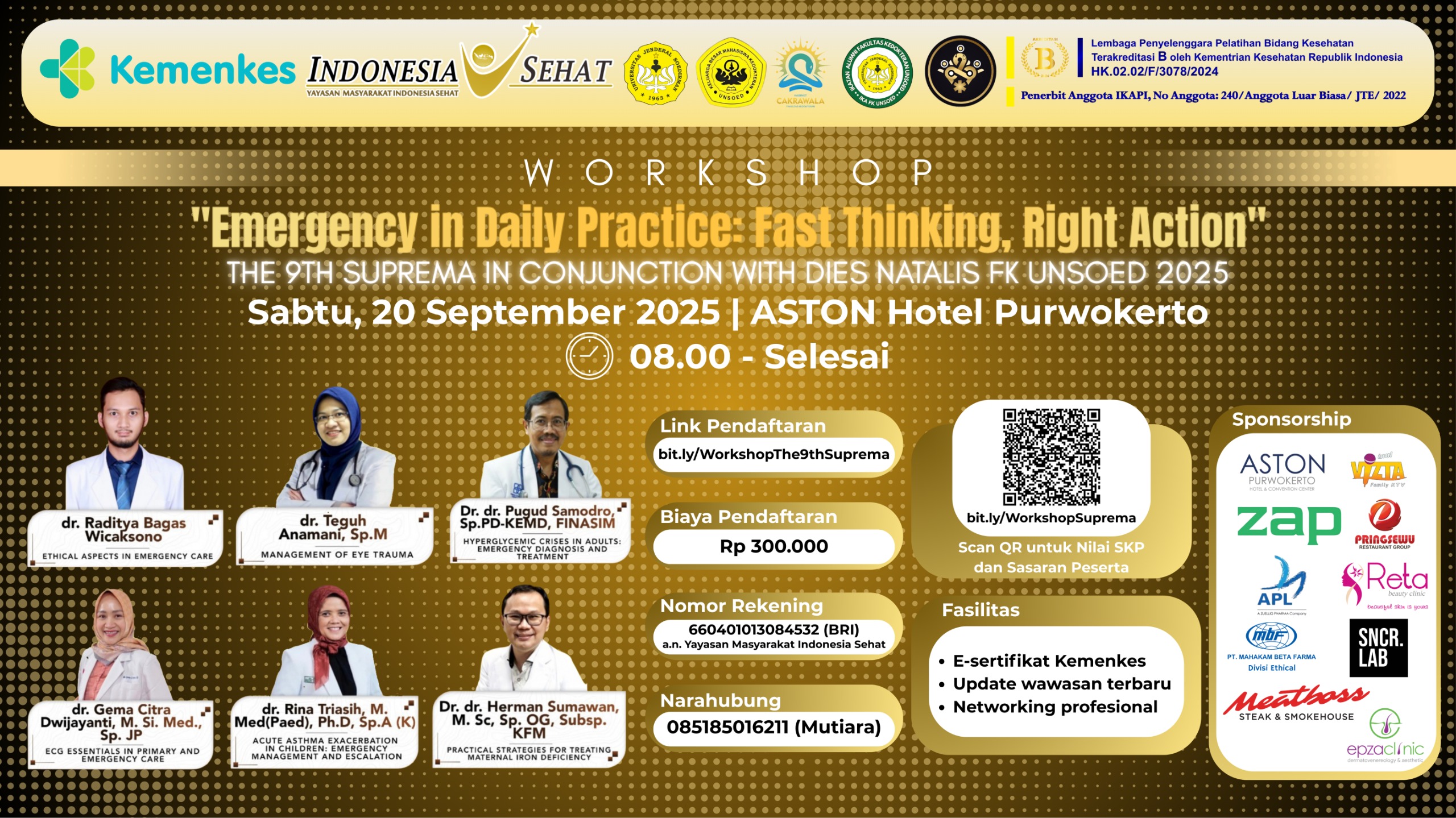 Emergency in Daily Practice: Fast Thinking, Right Action Angkatan 1