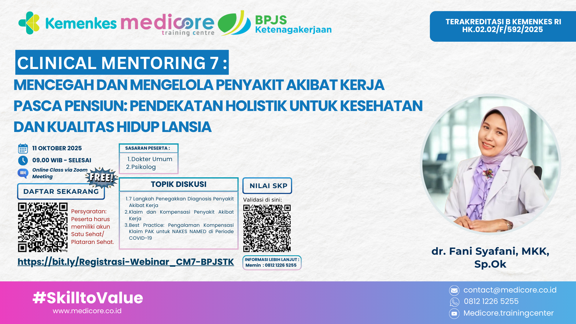 Mencegah dan Mengelola Penyakit Akibat Kerja Pasca Pensiun: Pendekatan Holistik untuk Kesehatan dan Kualitas Hidup Lansia Angkatan 7