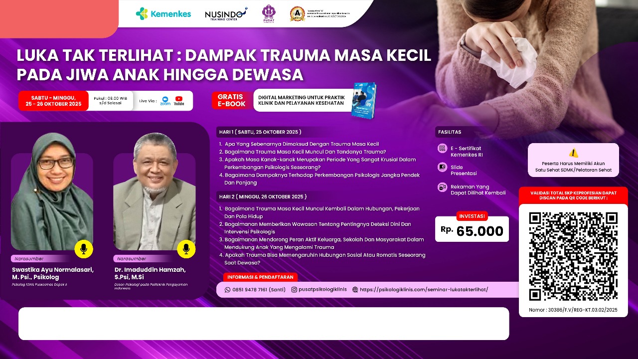 Luka Tak Terlihat : Dampak Trauma Masa Kecil pada Jiwa Anak Hingga Dewasa Angkatan 1