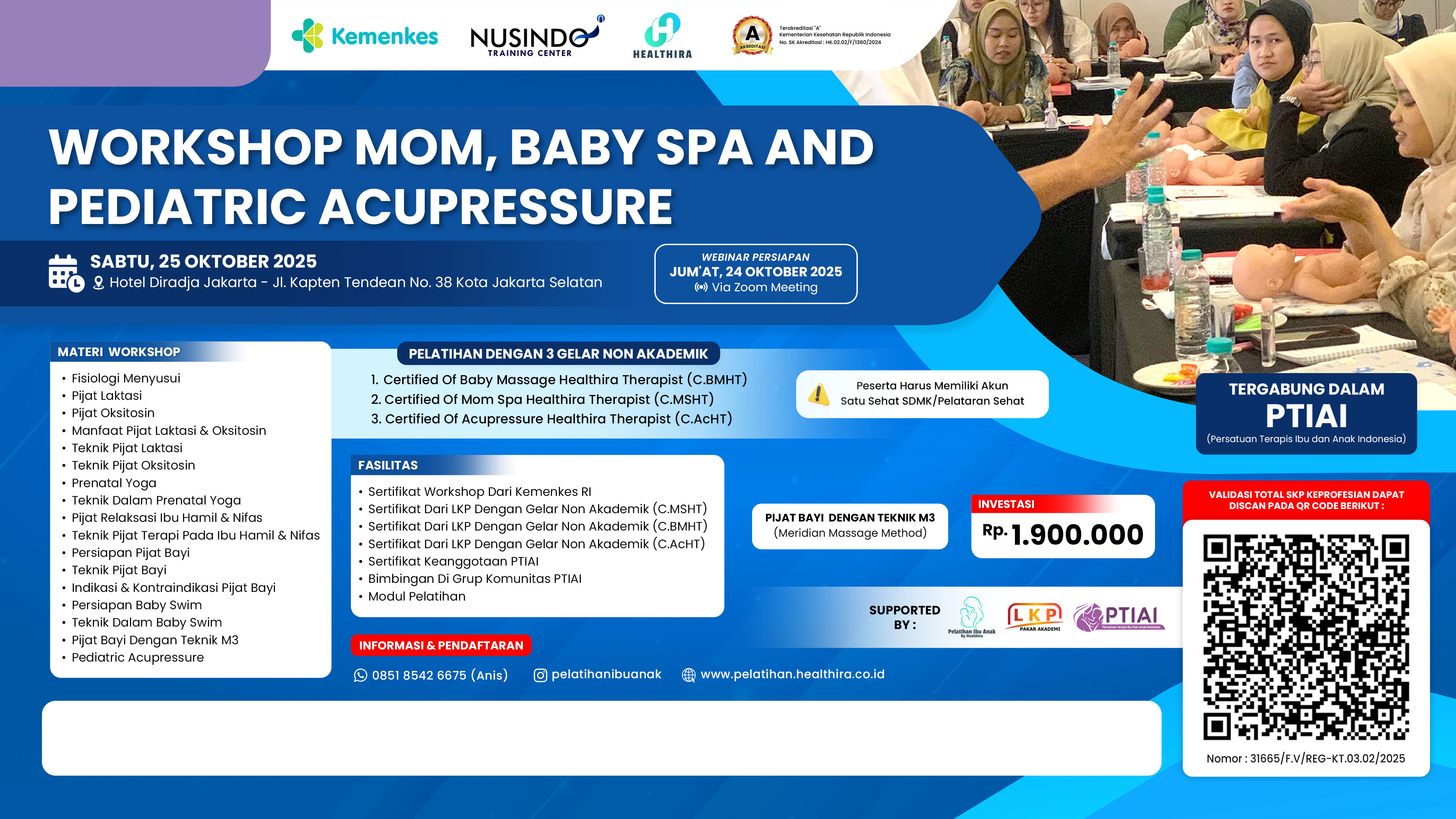 Mom–Baby Spa & Pediatric Acupressure Angkatan 9