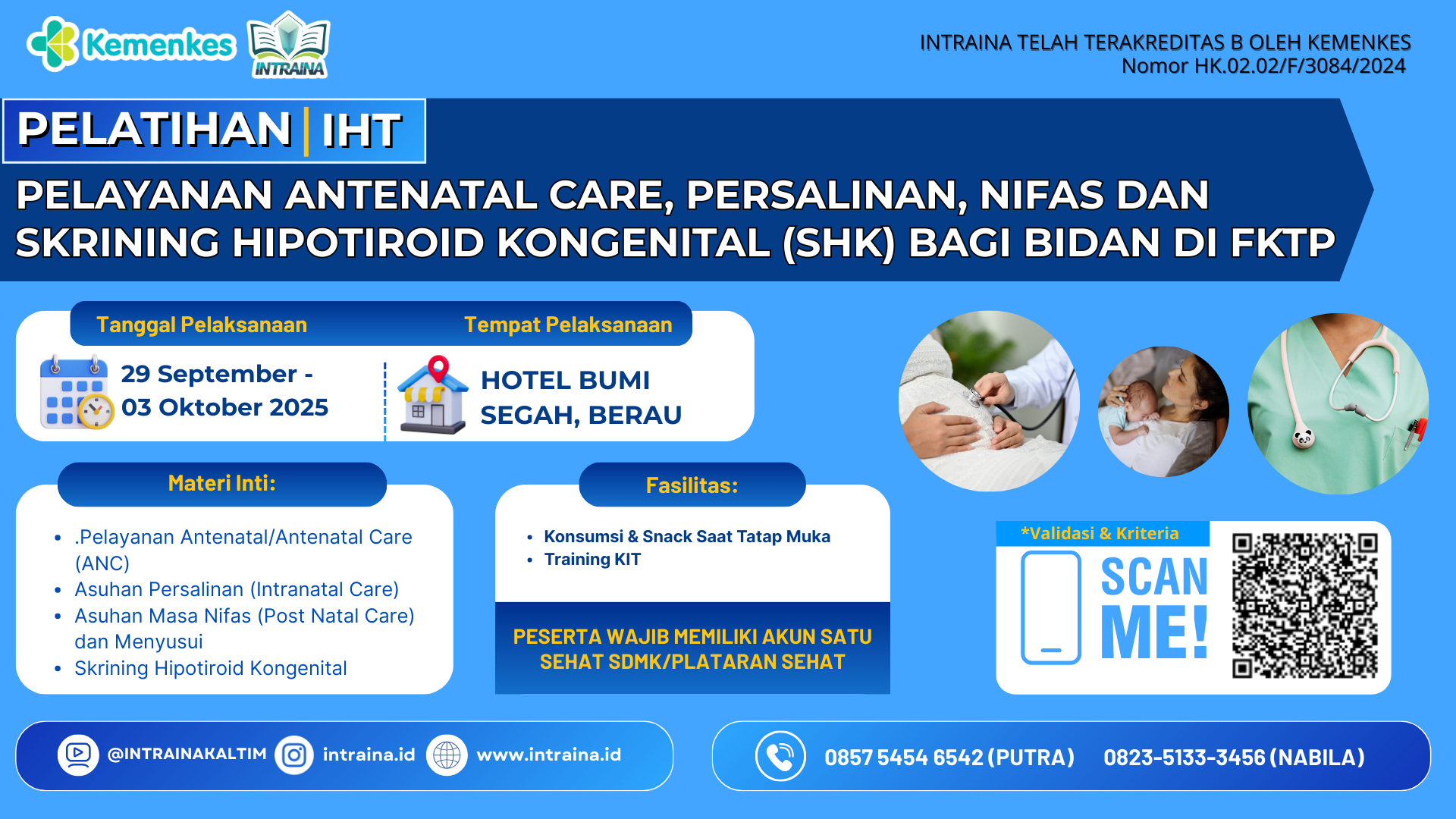 Pelatihan Pelayanan Antenatal Care, Persalinan, Nifas Dan Skrining Hipotiroid Kongenital (SHK) Bagi Bidan di FKTP Angkatan 1
