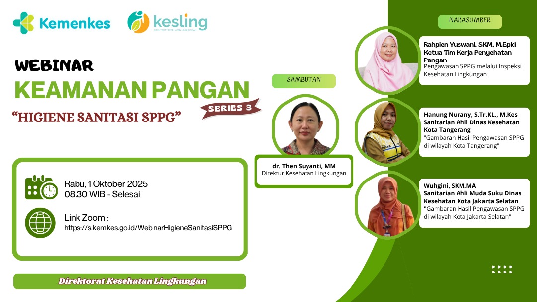 Keamanan Pangan Siap Saji Melalui Inspeksi Kesehatan Lingkungan
