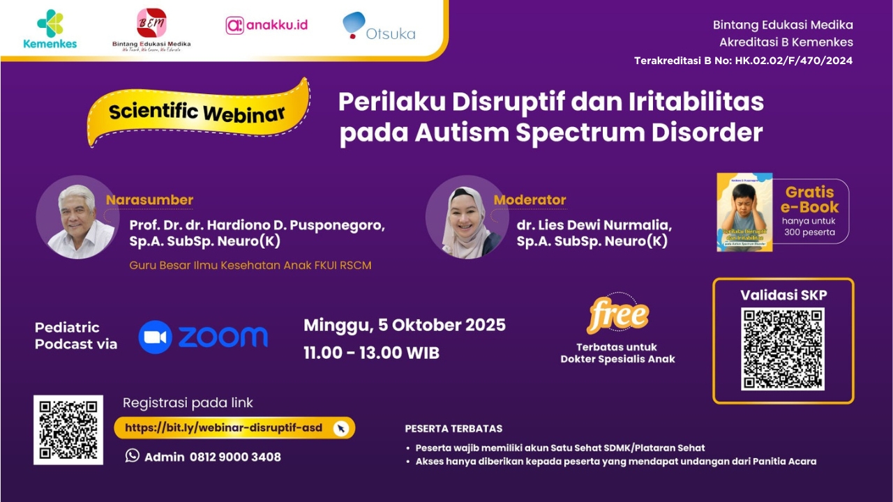 Perilaku Disruptif Dan Iritabilitas Pada Autism Spectrum Disorder  Angkatan 1
