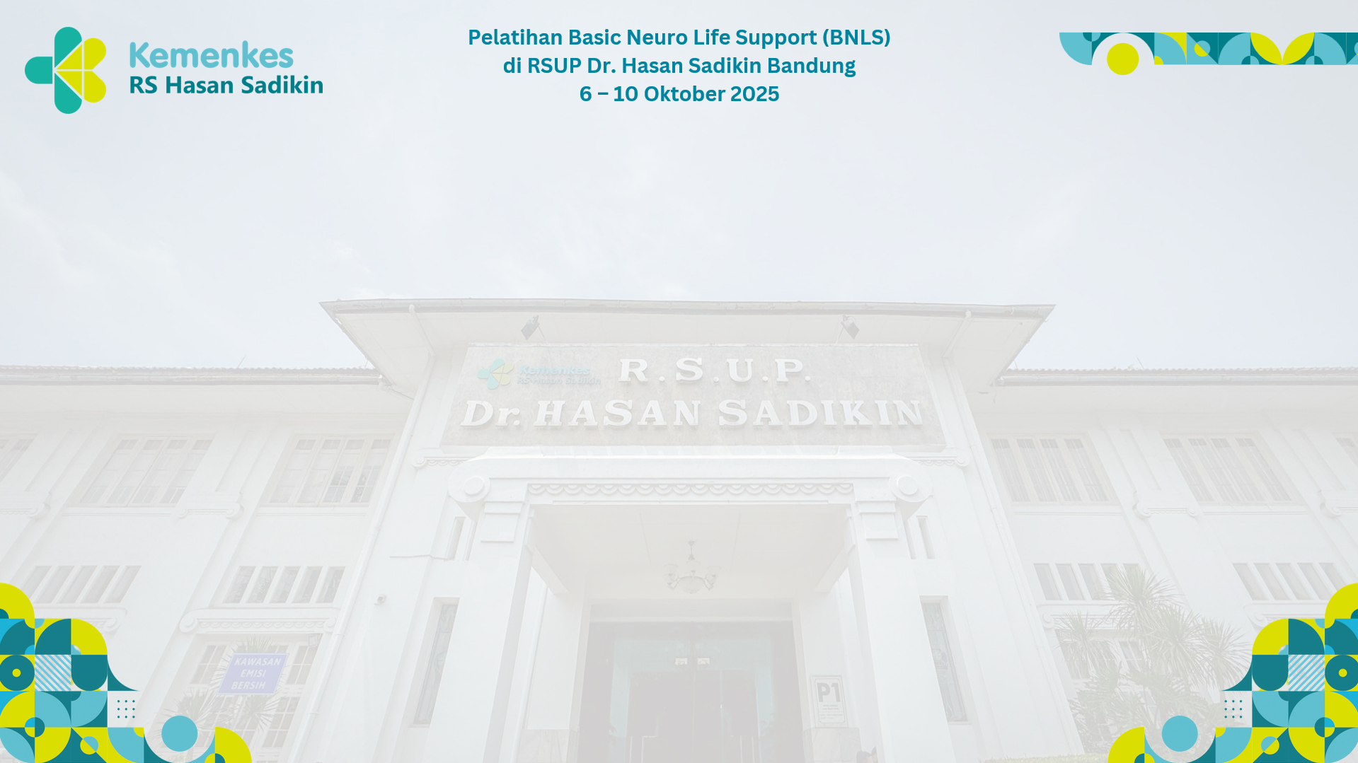 Pelatihan Basic Neuro Life Support (BNLS) Bagi Perawat di Rumah Sakit Angkatan 3