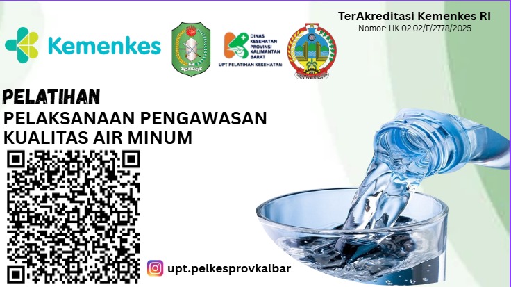 Pelatihan Pelaksanaan Pengawasan Kualitas Air Minum Angkatan 1