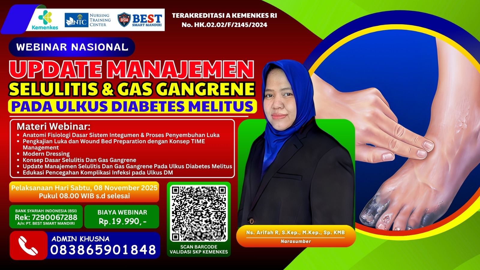 Update Manajemen Selulitis dan Gas Gangrene Pada Ulkus DM Angkatan 1